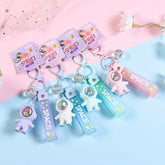 Astronaut Sunset Lights Keychains